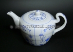 Teekanne Friesisch Blau