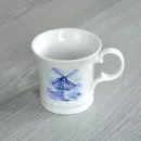 Kaffeebecher / Teebecher / Kakaobecher Dekor Windmühle