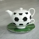 Tea-for-One Set - Fußball
