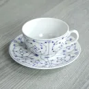Teetasse klein mit Untertasse Indisch Blau
