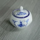 Zuckerdose / Kluntjedose Dekor Windmühle